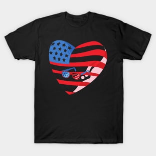 Independence Day USA V T-Shirt